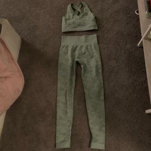 Gymshark Camo seamless, green